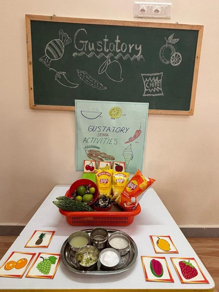 Gustatory sense activity